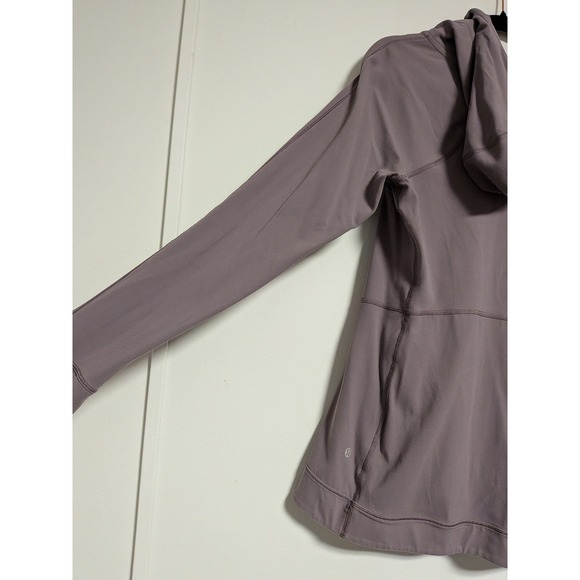 LULULEMON Women's 12 Every Journey Hoodie II Iced Iris FullAsymmetrical Zip Hood - Picture 8 of 11